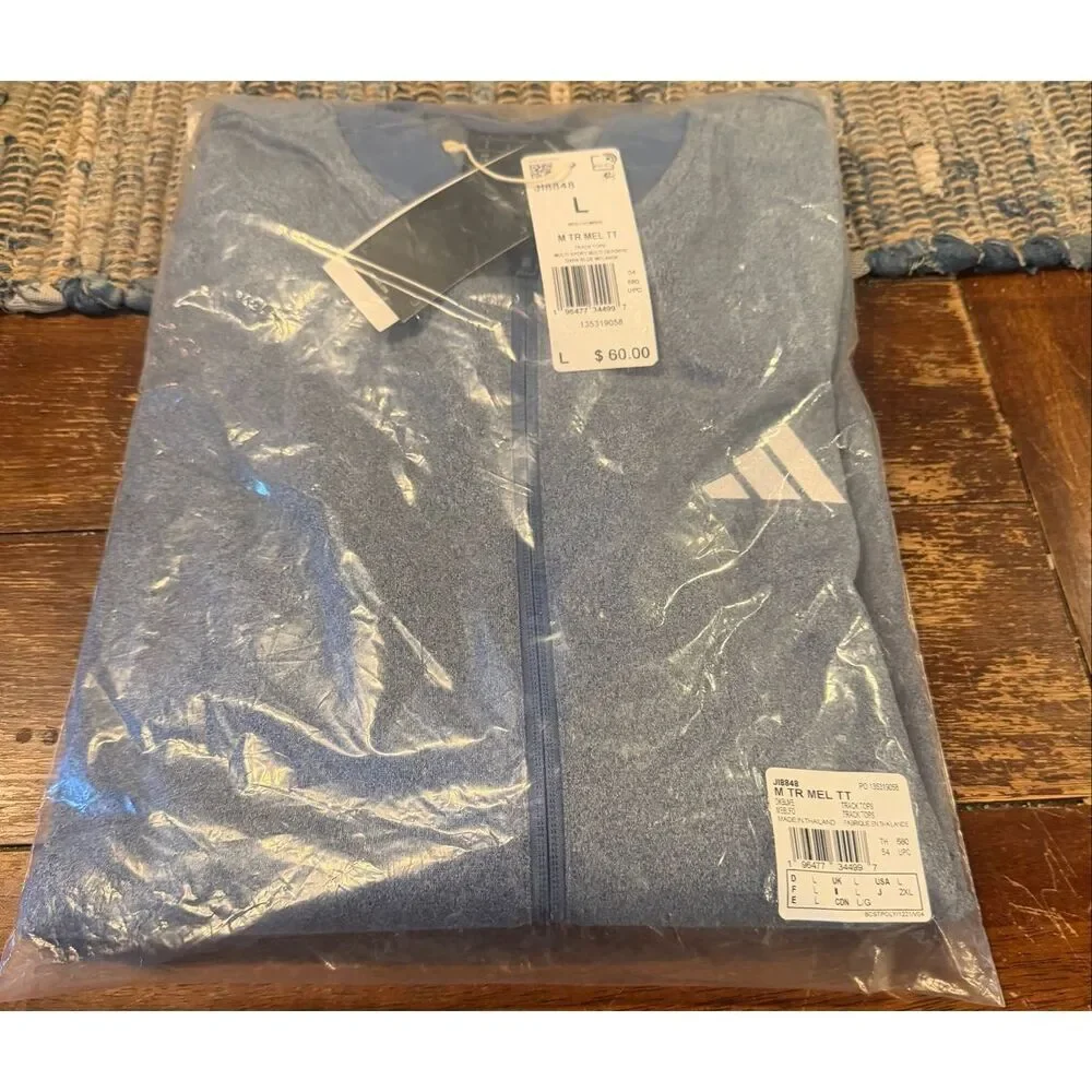 adidas Men's Size Tricot Track Top